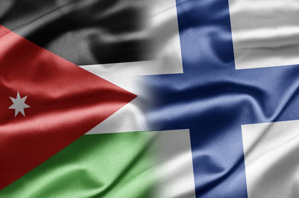 Jordanië en finland — Stockfoto