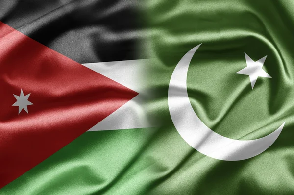 Иордания и Пакистан — стоковое фото