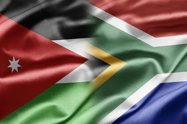 Giordania e Sudafrica — Foto Stock