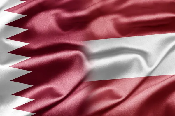 Qatar e Austria — Foto Stock