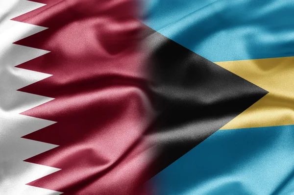 Qatar e Bahamas — Foto Stock