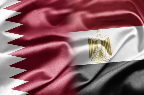 Qatar and Egypt — Stock Photo, Image
