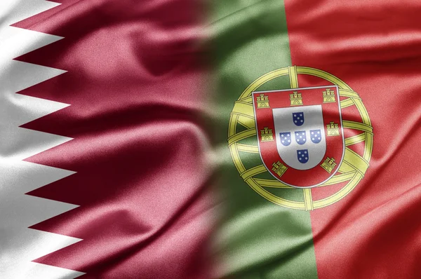 Katar i Portugalii — Zdjęcie stockowe