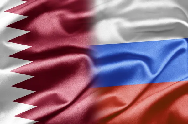 Qatar e Russia — Foto Stock