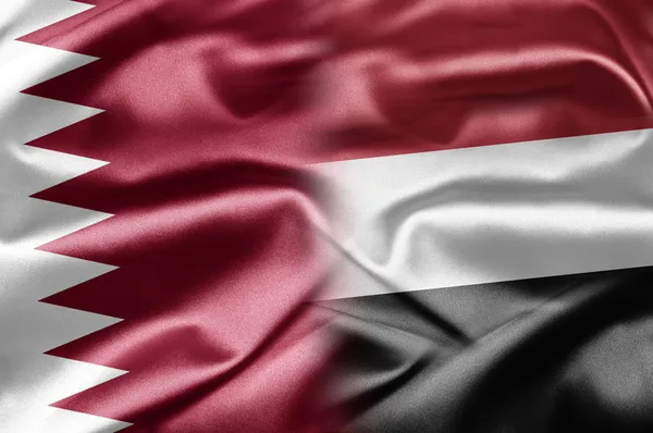 Qatar och yemen — Stockfoto