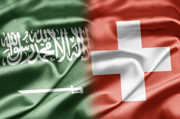 Saudi Arabia and Switzerland — Stock Photo, Image