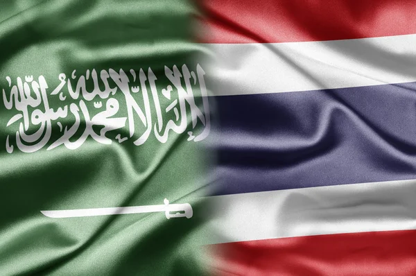 Arábia Saudita e Tailândia — Fotografia de Stock