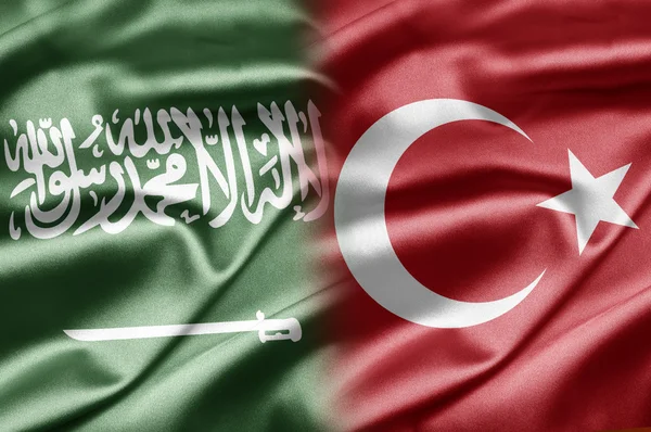 Saoedi-Arabië en Turkije — Stockfoto