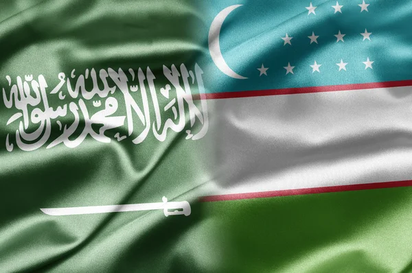 Saudi Arabia and Uzbekistan — Stock Photo, Image