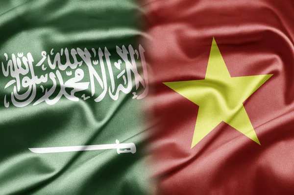Saudi Arabia and Vietnam — Stock Photo, Image