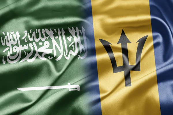 Saudi Arabia and Barbados — Stock Photo, Image