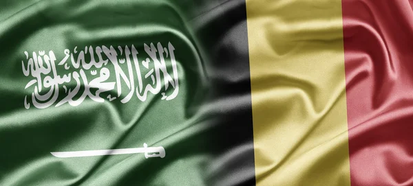 Arabia Saudita e Belgio — Foto Stock