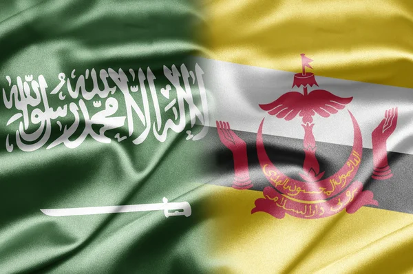 Saudi Arabia and Brunei — Stock Photo, Image