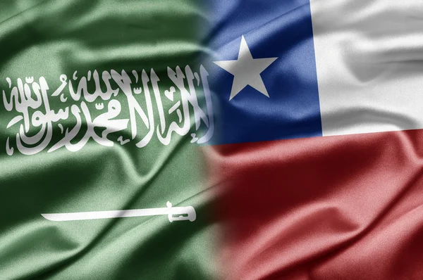 Saudi Arabia and Chile — Stock Photo, Image