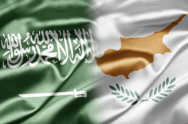Saoedi-Arabië en cyprus — Stockfoto