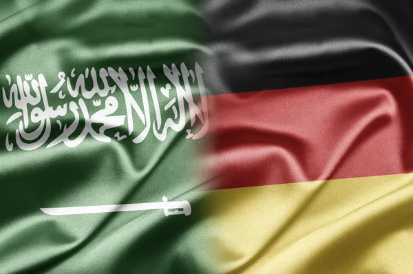 Σαουδική Αραβία και τη Γερμανία — Φωτογραφία Αρχείου