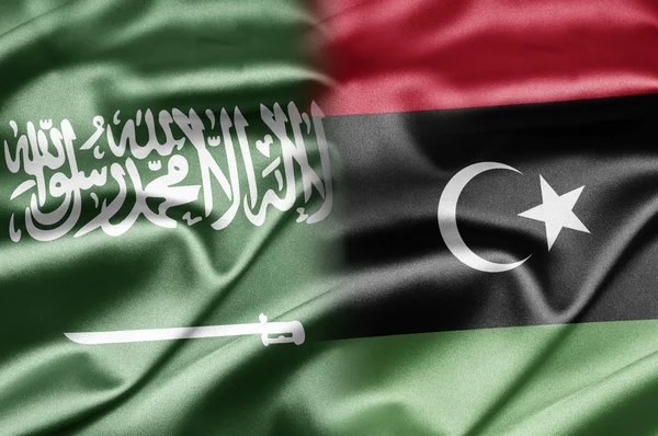 Саудовская Аравия и Ливия — стоковое фото