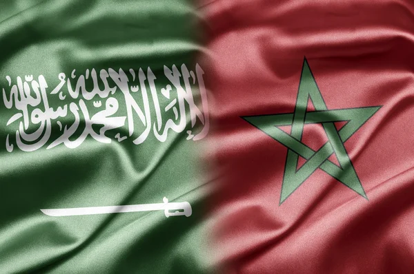Саудівська Аравія і Марокко — стокове фото
