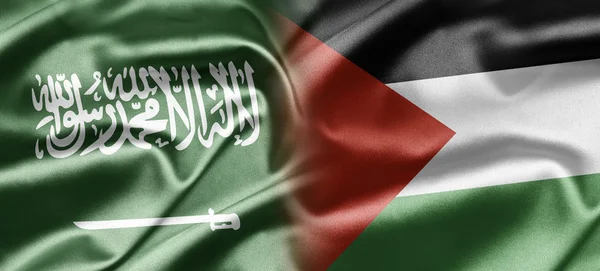 Saudi Arabia and Palestine — Stock Photo, Image