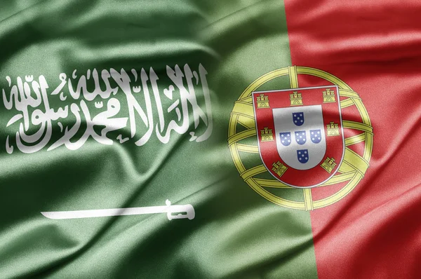 Саудовская Аравия и Португалия — стоковое фото