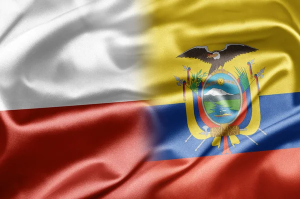 Polen och ecuador — Stockfoto