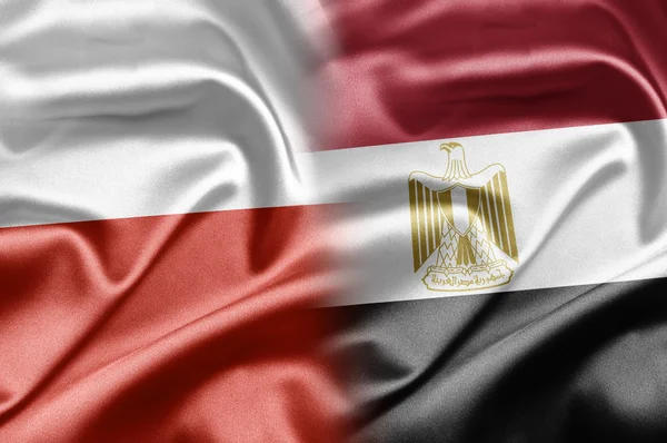 Polen en Egypte — Stockfoto