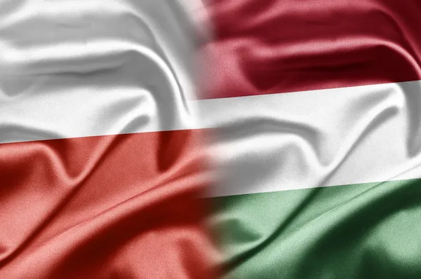 Poland and Hungary — Stock Photo, Image