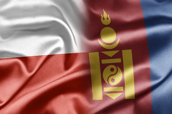 Polen och Mongoliet — Stockfoto