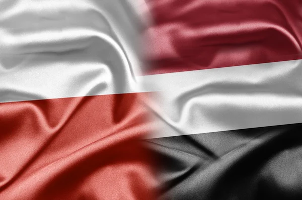 Polen und Jemen — Stockfoto