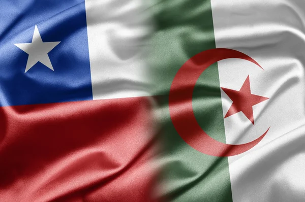 Chile och Algeriet — Stockfoto