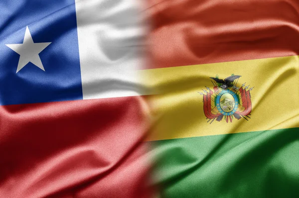 Chile y Bolivia — Foto de Stock