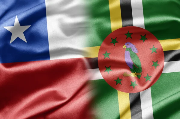 Chile e Dominica — Fotografia de Stock
