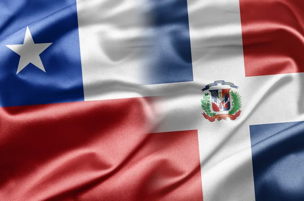 Chile and Dominican Republic — Stock Photo, Image