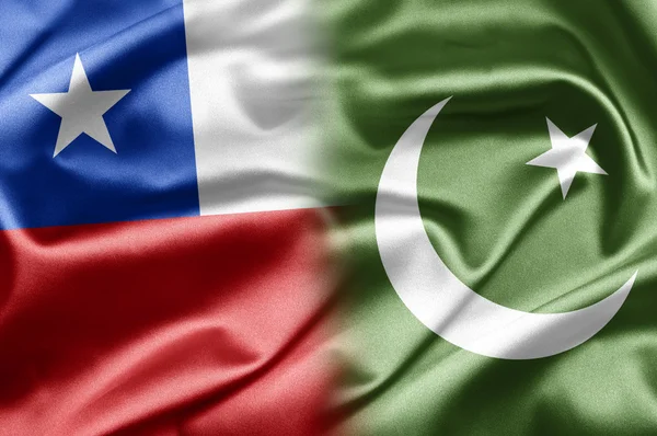 Chile and Pakistan — Stock Photo, Image