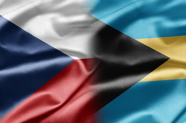 Czech Republic and Bahamas — Stock Photo, Image