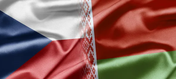 Czech i Białorusi — Zdjęcie stockowe