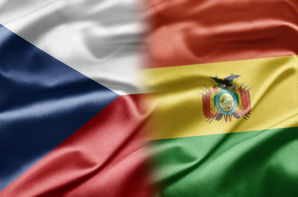 Tschechische Republik und Bolivien — Stockfoto