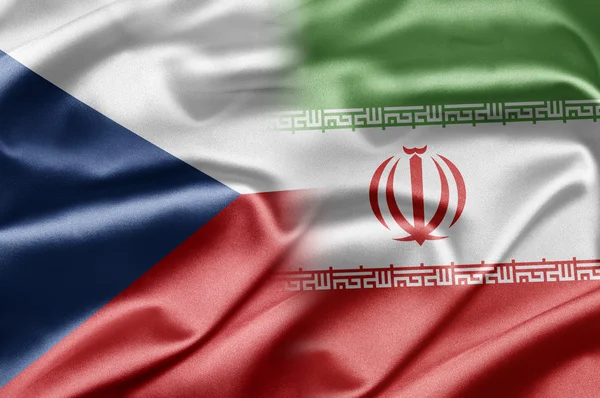 Czech Republic and Iran — Stock Photo, Image