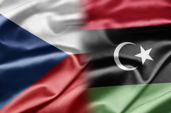 Czech Republic and Libya — Stock Photo, Image