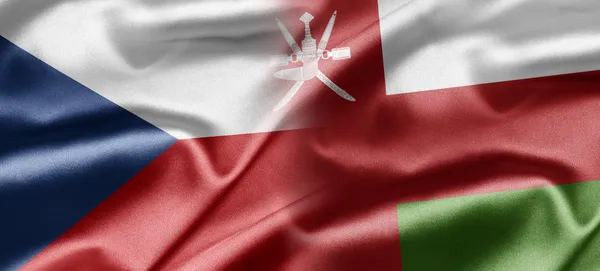 Repubblica ceca e Oman — Foto Stock