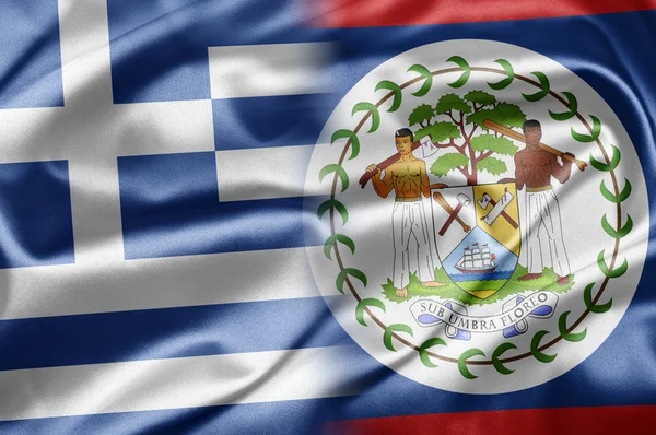 Grécia e Belize — Fotografia de Stock