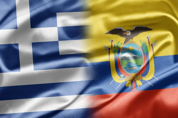 Greece and Ecuador — Stock Photo, Image