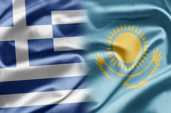 Görögország és a Kazah — Stock Fotó