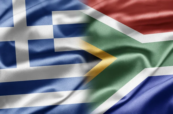 Griechenland und Südafrika — Stockfoto