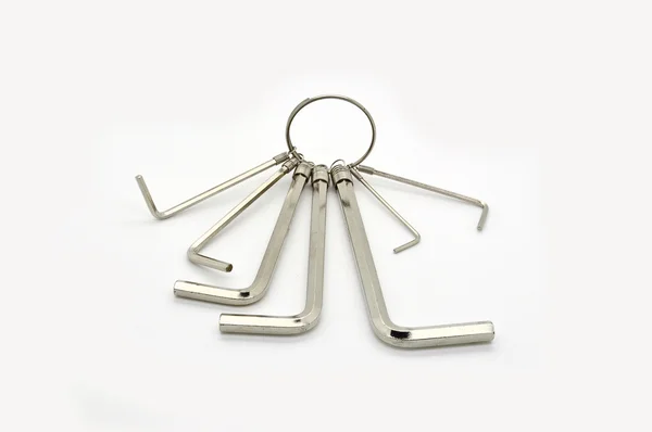 Hex keys — Stock Photo, Image