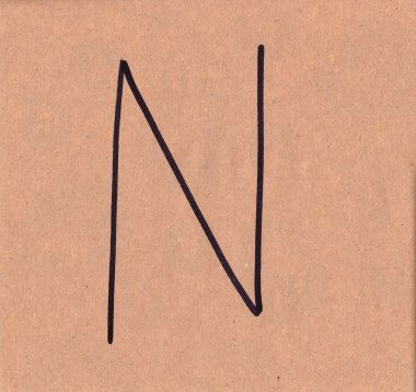 i. marker bir kağıt üzerinde