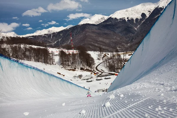 Soçi 2014 - rosa khutor — Stok fotoğraf