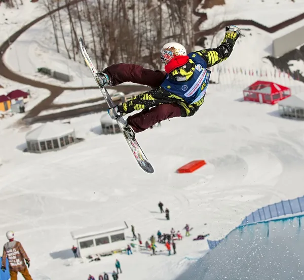 Sotschi 2014 - rosa khutor Stockbild