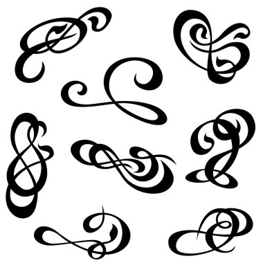 Kaligrafi süsleme seti