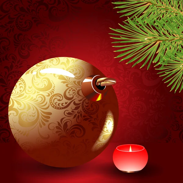 Boule de Noël — Image vectorielle